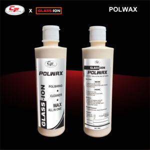 CF Glass-Ion Polwax Light Polish, Cleaner and Wax dalam satu langkah 500ml