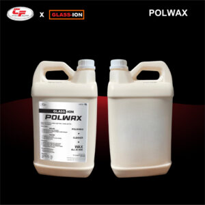 CF Glass-Ion Polwax Light Polish, Cleaner and Wax dalam satu langkah 5L